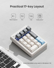 Kisnt FD17 Wireless Mechanical Number Pad