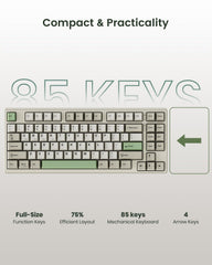 Kisnt KN85 Wireless Mechanical Keyboard