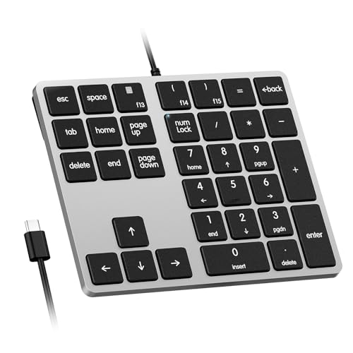 Kisnt KN300 Wired USB-C Number Pad