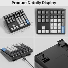 Kisnt KN34 Wired Mechanical Number Pad