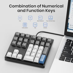 Kisnt KN34 Wired Mechanical Number Pad